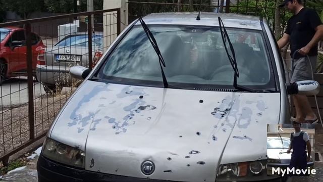 fiat Punto top coat restoration смотреть онлайн