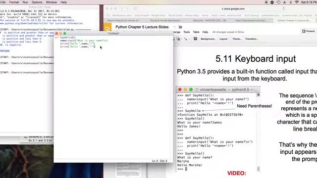 Built in Function input смотреть онлайн