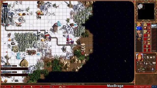 #33 // Heroes 3 HoTa // MaxBraga vs Deep Mike // Турнир Зимний смотреть онлайн