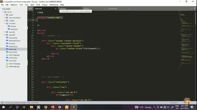 72. Protect Dashboard and Implement Gatekeeper | Learn PHP, Separate dashboard from index page смотреть онлайн