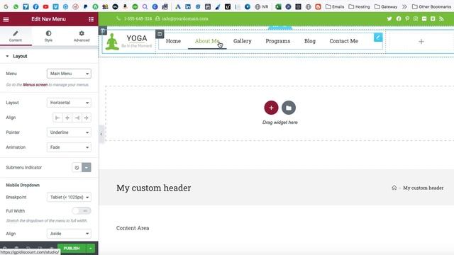 How to Add a Button in WordPress Menu with Elementor смотреть онлайн