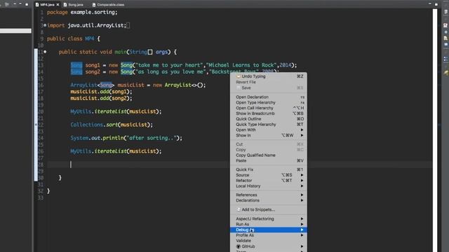 Comprable : behind the scene [debugging] | Java Collection Framework | Collection.sort() | #6 смотреть онлайн