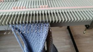 Соединение плеч, на машине. Способ, для объёмной пряжи.