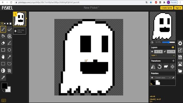 Educação Tecnológica - Halloween Pixel Art 32x32