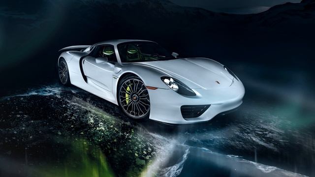 Картинка машина. Porsche, 918, New. смотреть онлайн