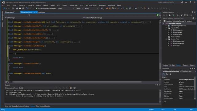 C++ DirectX11 Tutorial 1 - Initialize DirectX Part 3/3 смотреть онлайн
