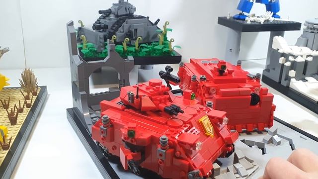 LEGO WARHAMMER 40 000. ЛЕГО самоделка . ЛЕГО ТАНКИ смотреть онлайн