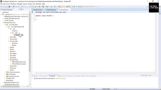 Restful api web service trong java web spring mvc phần 1 смотреть онлайн