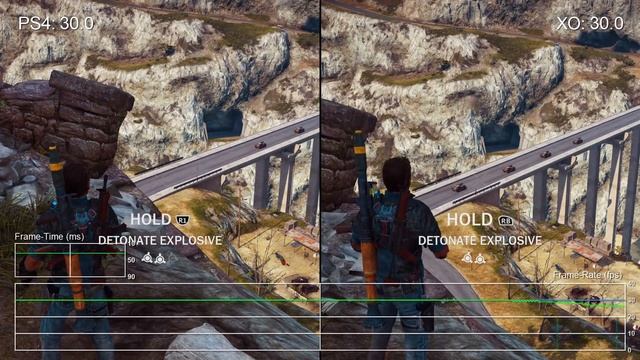 Just Cause 3 PS4 vs Xbox One Frame-Rate Test смотреть онлайн