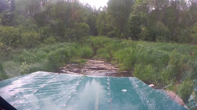 Испытания прошли успешно. Домой по лесным дорогам. Середина июня, а воды больше, чем весной! #4х4 смотреть онлайн