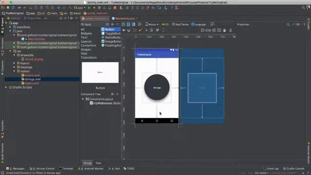 Android and Java Programming - Let's Build a Try ME Color App смотреть онлайн