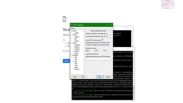 Fatal Error ! Avoid Putty's Fatal Error, Network error: Software caused connection abort смотреть онлайн