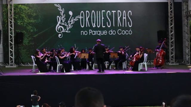 Orquestra Jacques Klein participando do Orquestras no Parque do Cocó (2018)