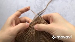 Мастер-класс стильный двухсторонний свитер полупатентной резинкой без накидов.mp4