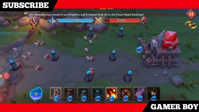 Lords mobile Vergeway Chapter 5 Stage 5 easiest guide смотреть онлайн