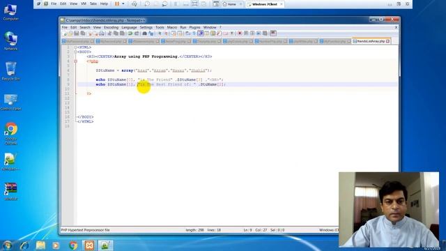 How to Use Array Statement in PHP Programming into Urdu смотреть онлайн