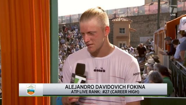 Alejandro Davidovich Fokina: 2022 Monte Carlo Semifinal Win Interview смотреть онлайн