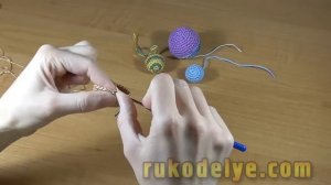Шарик (мячик) крючком. Как связать мячик крючком