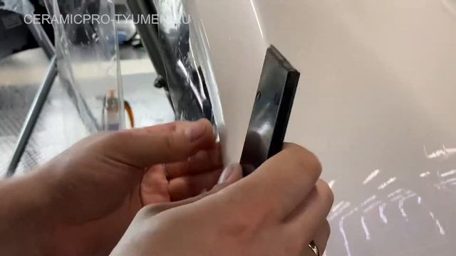 Мазда 6 - полировка кузова и нанесение 2 слоя Ceramic Pro 9H, и оклейка плёнкой. смотреть онлайн