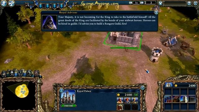 Majesty 2 - Royal Advisor's Mansion смотреть онлайн