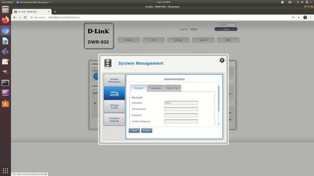 D-Link DWR-932 portable 4G router Wi-Fi • Admin panel login and settings overview смотреть онлайн