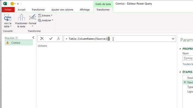 Debugger Power Query : le renommage des colonnes (Excel et Power BI) смотреть онлайн