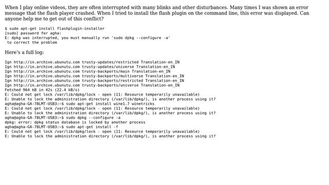 How to install flash plugin on ubuntu 14.04 LTS 64-bit version? (2 Solutions!!) смотреть онлайн