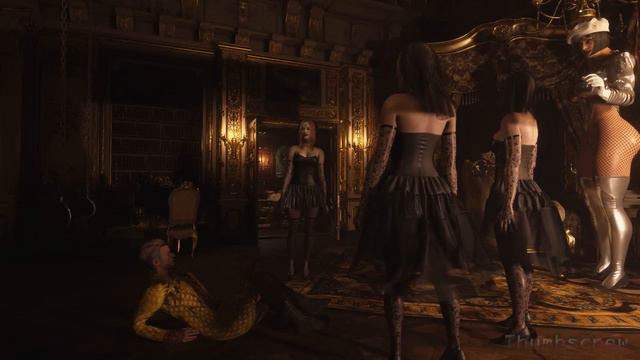 LADY DIMITRESCU As Sergeant FREE CAM | RESIDENT EVIL VILLAGE | Lady Dimitrescu Mod [4K 60FPS]