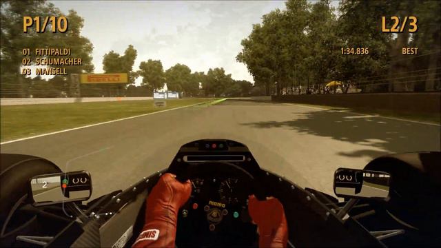 F1 2013 Classic Mode : Lotus 98T Gameplay смотреть онлайн