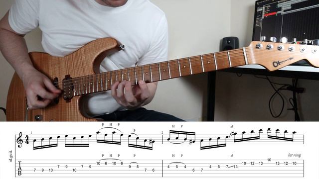 Harmonic Minor Fusion Licks with Guitar Tab смотреть онлайн