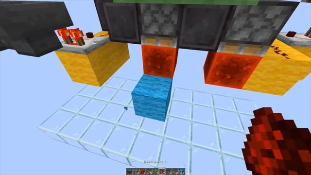 How to build a 3x3 target piston door on Minecraft Java/Redstone tutorial смотреть онлайн