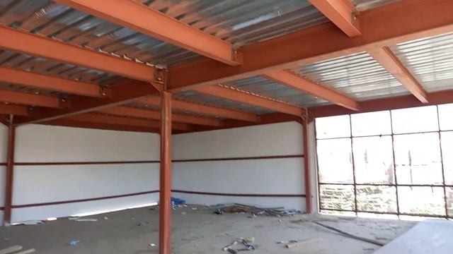 Офисное здание из металлоконструкций от Тера-Строй в п. Новосадовый Белгородской области. смотреть онлайн