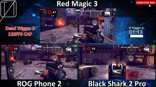 ROG Phone 2 vs Black Shark 2 Pro vs Red Magic 3 - Game FPS Test смотреть онлайн