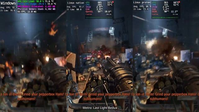 Windows vs Linux Proton gaming benchmarks. Testing 4 games смотреть онлайн