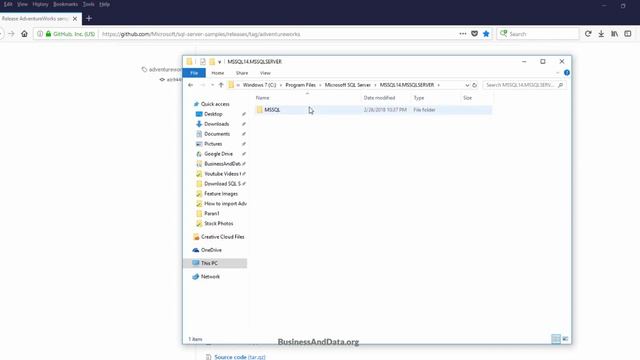 1.2 How to download and import AdventureWorks database | SQL Server Tutorial смотреть онлайн