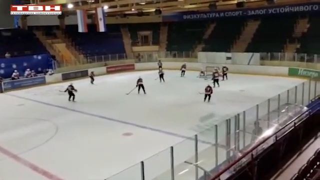 Контрольный матч для ХК «Металлург» смотреть онлайн