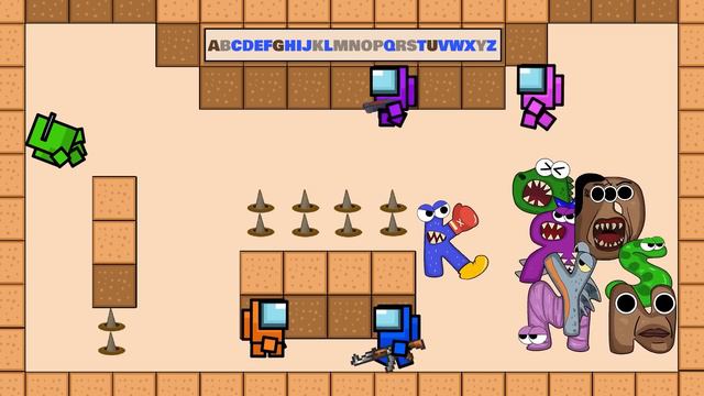 SKIBIDI Toilet VS Among Us & TV Men, Cameraman