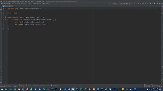 Badge en Toolbar con Kotlin y Android Studio смотреть онлайн