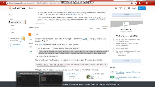 Unable to load script from assets index android bundle on windows смотреть онлайн
