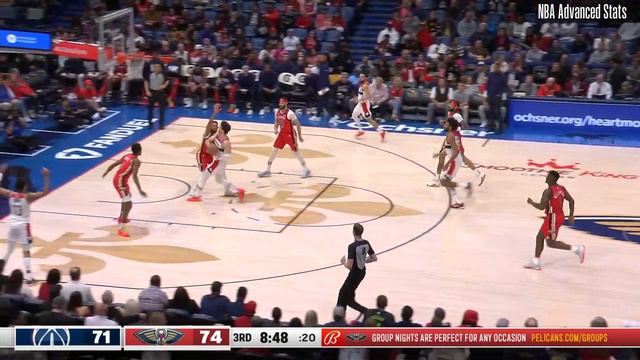 Deni Avdija player Full Highlights vs PELICANS NBA Regular season game 14-02-2024 смотреть онлайн