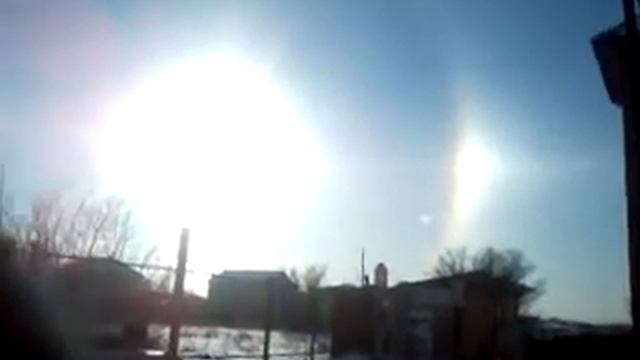 3 солнца над небом Павлодара 4.01.14 смотреть онлайн