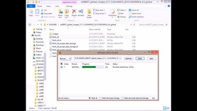 MiFlash Missmatch error смотреть онлайн