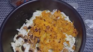 БУДУТ ПРОСИТЬ ДОБАВКИ! ТУШЕНАЯ КАПУСТА С ГРИБАМИ В СКОРОВАРКЕ! ОБЪЕДЕНИЕ!