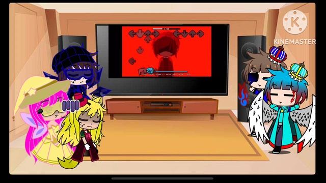 my Oc`s react to Vaporstar07 Play FNF GL Mod Horror смотреть онлайн