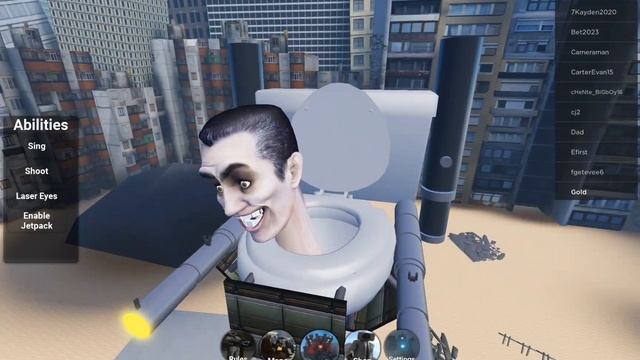 How to get Gman Toilet! in Skibidi Toilet RP Roblox смотреть онлайн