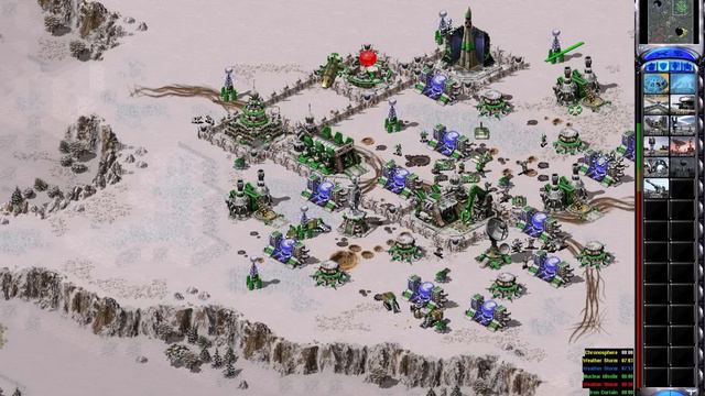 CnCNet | Red Alert 2 - Yuris Revenge | France vs 3 Hard AIs + Superweapons | Snow Valley Map смотреть онлайн