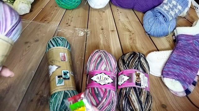 Вязальные покупки 👛. Курс на жаккардовый жилет 😋 смотреть онлайн