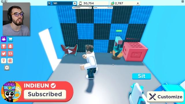 I Made TRILLIONS as a Youtuber in Roblox (Youtube Simulator X) смотреть онлайн