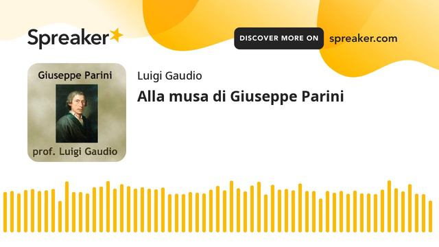 Alla musa di Giuseppe Parini смотреть онлайн