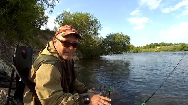 Ловим крупную плотву на реке Сура. смотреть онлайн